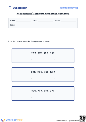 Comparing Decimals Worksheet (3 Levels) | Grade 5 Ready