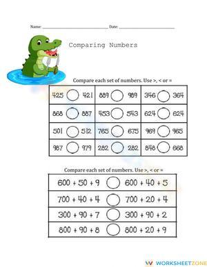 Comparing Numbers