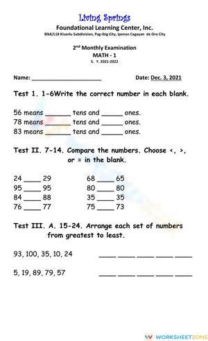 2nd Monthly Examination
