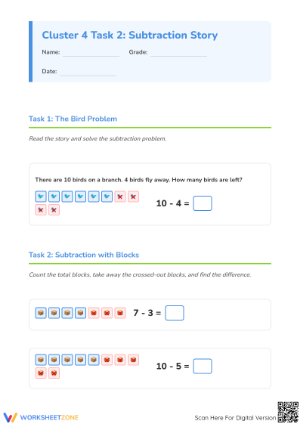 Printable Comparing Numbers Worksheet | Grade 1 Math