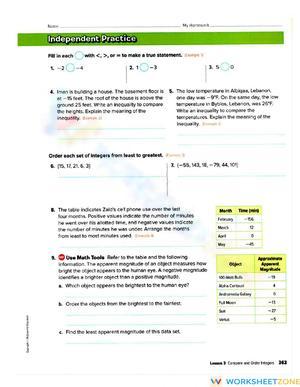 Compare and order inregers