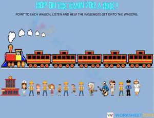 Hop on the Train Math