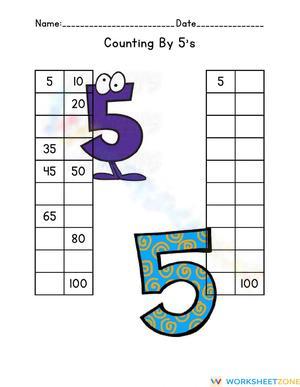 Count By 5's