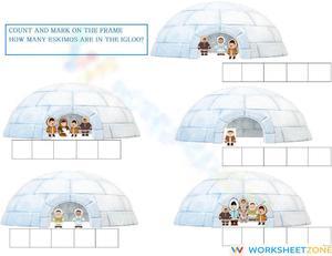 Counting Eskimos Worksheet