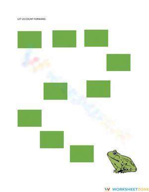 Counting Forward Worksheet