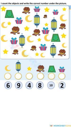 Math-Counting to 10