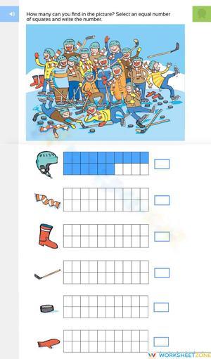 Numbers and Numerals Substitute Activity
