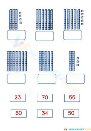 Count by 10s Worksheet