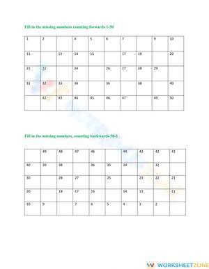 Learn orders with worksheet