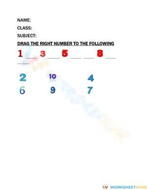 Basic Mathematics Worksheet for Early Learners