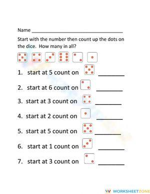 Dice Math: Basic Math with Dice