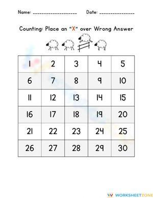 Counting Practice: Basic Number Skills