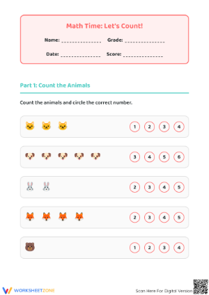 Essential Grade K Counting: Comparing Less | Printable Pack