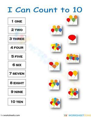 I Can Count to 10