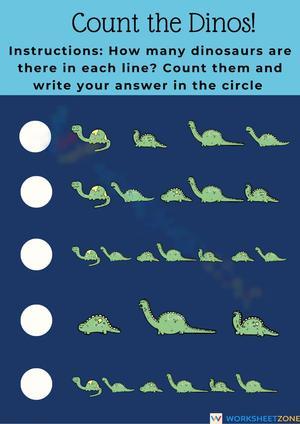 Count and Write Numbers 1-10