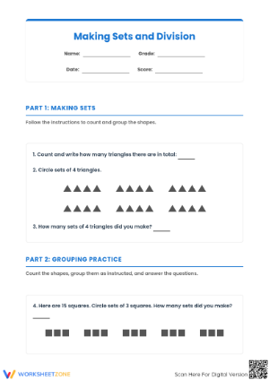 Making sets of 4