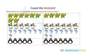 Identify the Greater Number Worksheet
