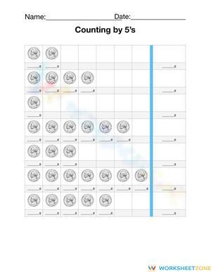 Counting by 5s with Nickels