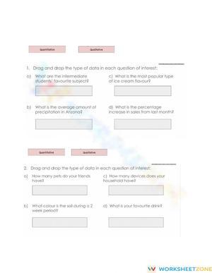 Types of Data and Types of Sampling
