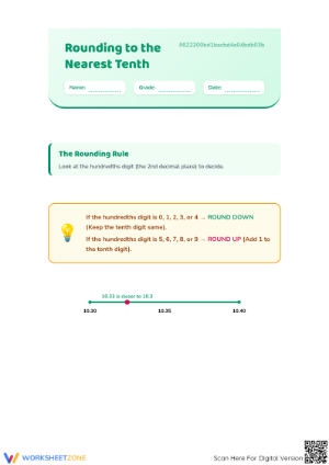 Essential Whole Numbers Divided by Decimals Worksheet