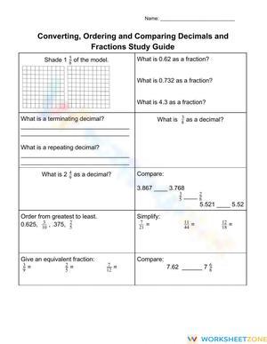 5.2 Study Guide