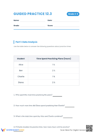 Essential Grade 4-6 Decimals and Fractions Worksheet