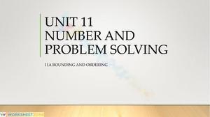 Rounding and ordering decimals