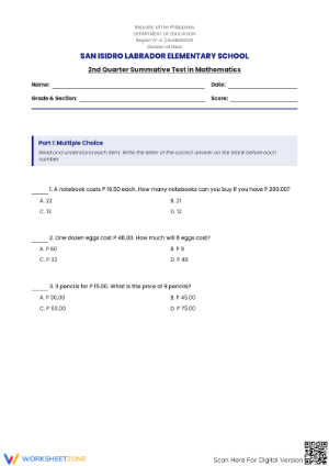 5.NBT.B.7 Worksheet: Essential Decimals — Grade 5 Aligned