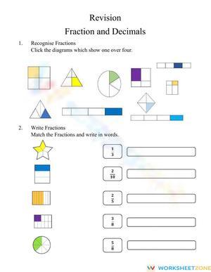 Fraction and decimals-Part 1