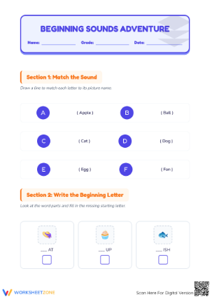 Printable Descending Order Worksheet | Grade 1 Math