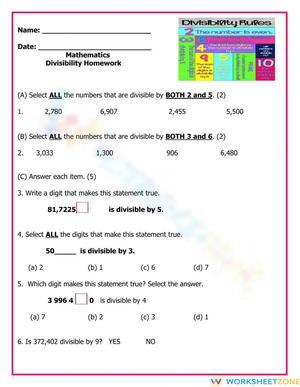 Mathematics-Divisibility