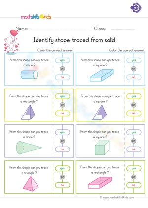 Shape traced from solid