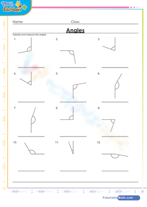 Identifying and Measuring Angles