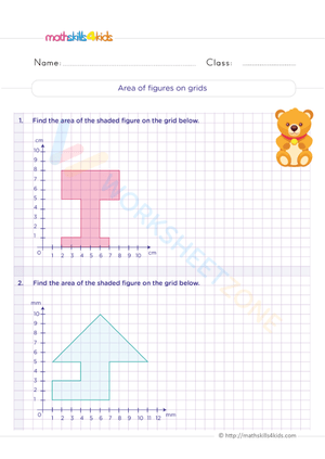 Area of figures on grids