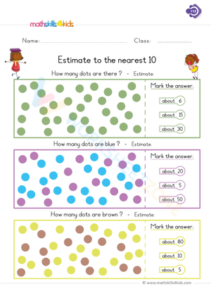 Estimation to the nearest ten