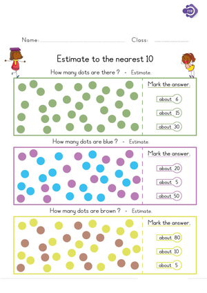 Printable Rounding to the Nearest 10 Worksheet | Grade 3