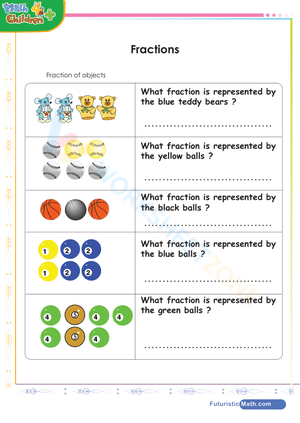 Fractions of objects