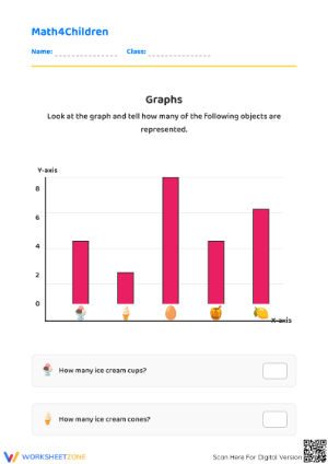 Grade 2 Data & Graphing — Printable No-Prep Worksheet