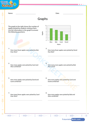 Grade 2 Graphing — Printable No-Prep Worksheet