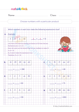 Choose numbers with a particular product