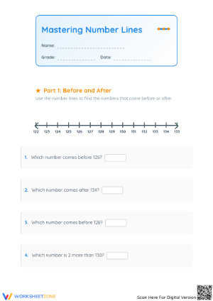 Grade 2 Number Lines to 1000 — Printable No-Prep Worksheet