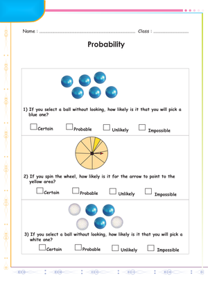 Certain or Unlikely Probability Scenarios