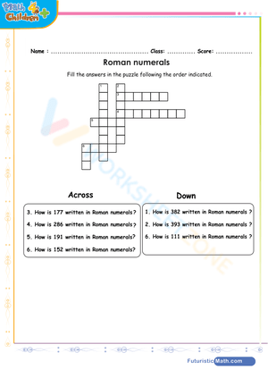 Solve the Roman Numerals Puzzle