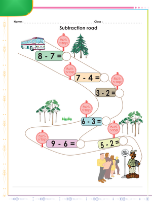 Subtraction Bus Stop Method