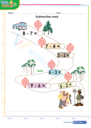 Subtraction Bus Stop Method