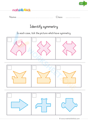 Identify symmetry