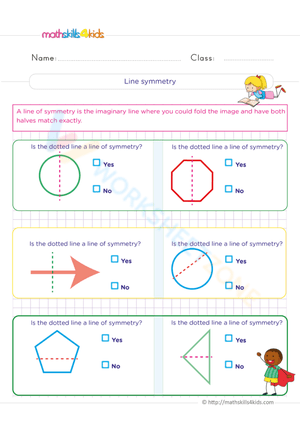 Identify lines of symmetry