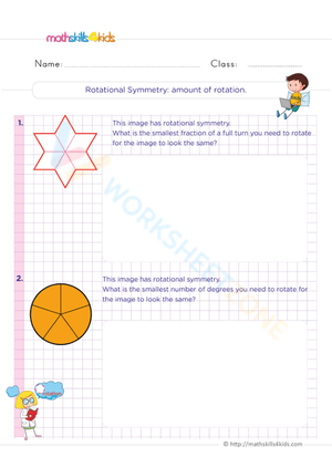 Rotational symmetry: Amount of rotation