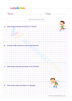 Convert time units