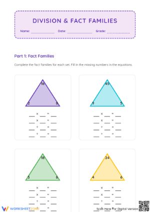 Relating Division & Multiplication | Grade 3 Essential